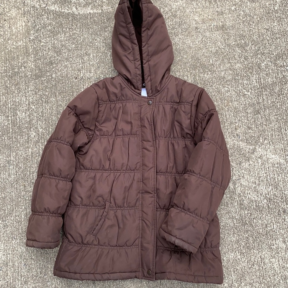 Gymboree brown puffer coat